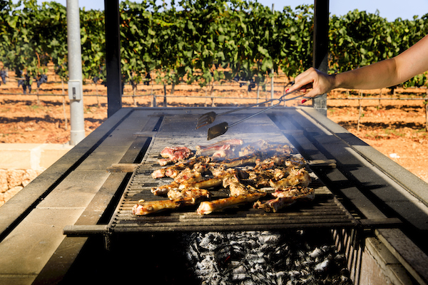 BARBECUE IN THE VINEYARD